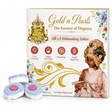 Gold n Pearl Dishwashing Tablet with Red Spot - (30 Tablets) — set of 7