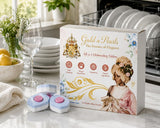 Gold n Pearl Dishwashing Tablet with Red Spot - (30 Tablets) — set of 7