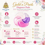 Gold n Pearls 4-in-1 Laundry Detergent Pods - Cherry Velvet (36 Pods) — set of 2