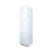 White Shaker utility pantry kitchen cabinet 24W x 24D x 84H
