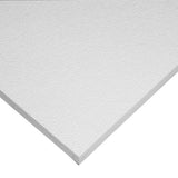 White abs sheet 24 x 96 x 3/16 inch with haircell finish — set of 5