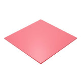 Pink acrylic sheet 12 x 18 x 125 inch — set of 10