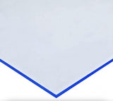 Fluorescent Blue acrylic sheet 12 x 24 x 1/8 inch — set of 2
