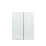 White Shaker wall kitchen cabinet 21W x 12D x 42H