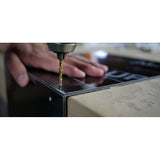 Black acm panel 24 x 48 x 1/4 inch — set of 3