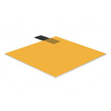 Fluorescent Orange acrylic sheet 24 x 48 x 1/8 inch — set of 7
