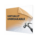 Clear polycarbonate sheet 12 x 48 x 1/4 inch — set of 3
