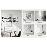 Clear acrylic sheet 36 x 60 x 3/4 inch