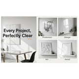 Clear Acrylic Sheet 48 x 48 x 1/16 Inch