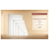 Gold acrylic mirror 36 x 48 x 1/8 inch with mirror finish