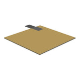 Bronze Transparent acrylic sheet 24 x 60 x 1/8 inch — set of 2