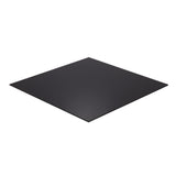 Black acrylic sheet 12 x 72 x 3/8 inch — set of 2