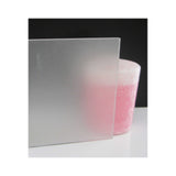 Matte Clear acrylic sheet 24 x 48 x 1/4 inch with matte finish