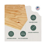 Wood-Tone cdx plywood sheathing 24 x 48 x 15/32 inch — set of 10