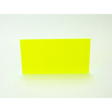 Fluorescent Green acrylic sheet 24 x 24 x 1/8 inch — set of 2
