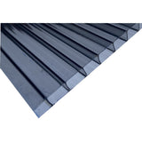 Gray twinwall polycarbonate panel 48 x 48 x 3/8 inch with twinwall construction — set of 5