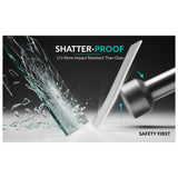 Gray Translucent acrylic sheet 12 x 48 x 1/8 inch — set of 5