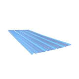 Falken Design Galvalume Plus Ribbed Metal Roof Panel 38" x 96" x 26 GA - Durable and Weather-Resistant — set of 7