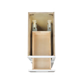 White Shaker base kitchen cabinet 12W x 24D x 34.5H