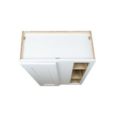 White Shaker wall blind corner kitchen cabinet 30W x 12D x 30H